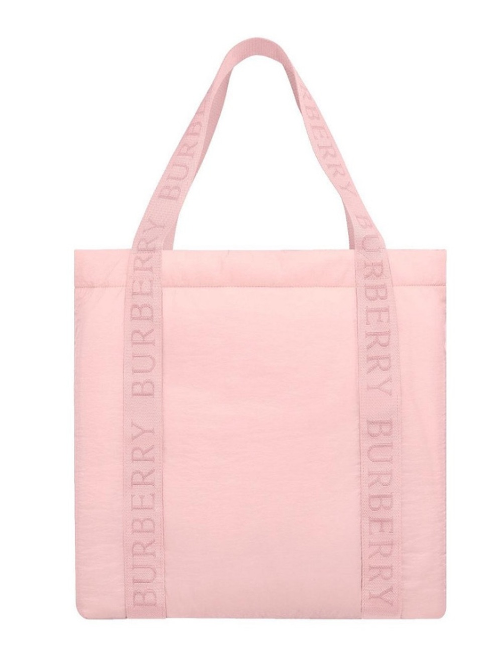 Authentic Burberry Pale Pink Large Puffy Tote Limited Edition